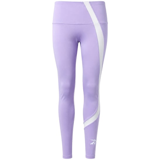 Reebok WOR Große Logo Damen Lila Leggings - Image 1