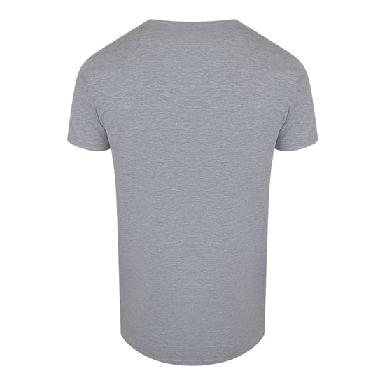 Kurze mauernde T-Shirt in Silber - Image 2