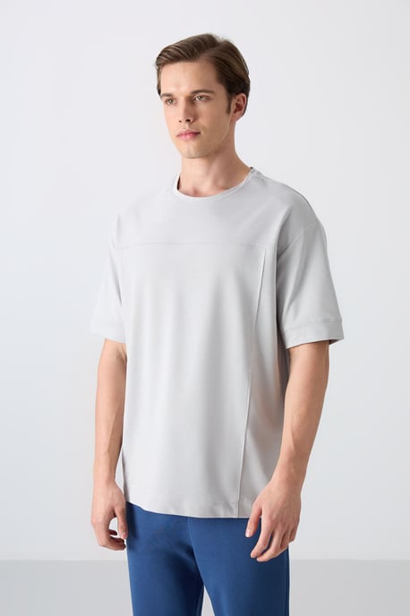 Oversized Rundhals-T-Shirt - Image 3