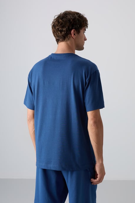 Übergroßes Baumwoll-Polyester Logo T-Shirt - Image 5