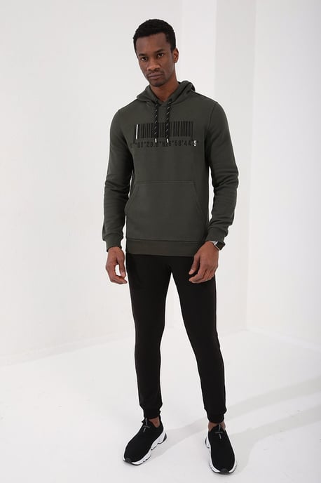 Bedrucktes Kapuzensweatshirt - Image 2