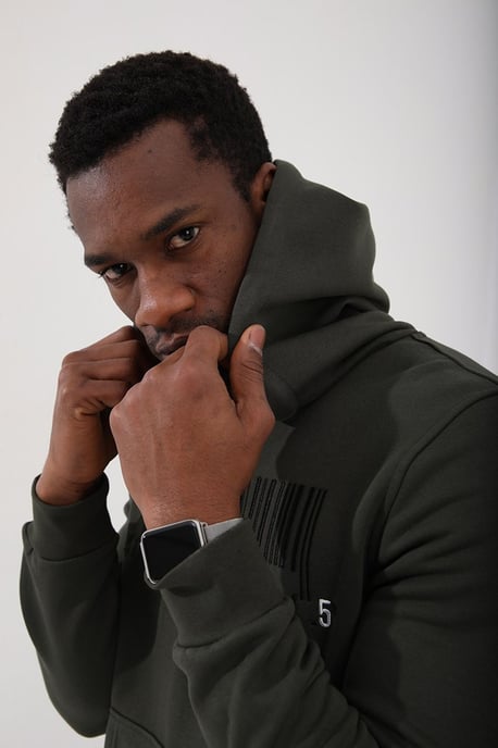 Bedrucktes Kapuzensweatshirt - Image 3