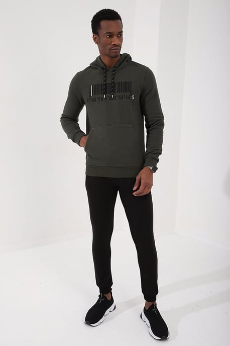 Bedrucktes Kapuzensweatshirt - Image 5