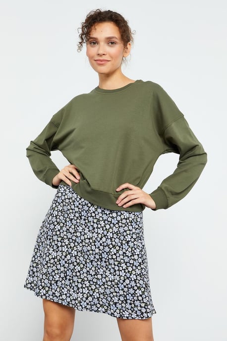 Damen Freizeit Crewneck Sweatshirt - Image 3