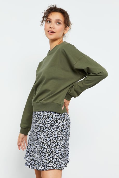 Damen Freizeit Crewneck Sweatshirt - Image 4