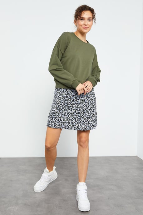 Damen Freizeit Crewneck Sweatshirt - Image 5