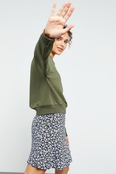 Damen Freizeit Crewneck Sweatshirt - Image 6