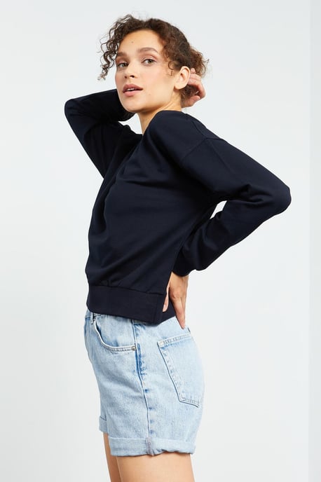 Damen Freizeit Crewneck Sweatshirt - Image 3