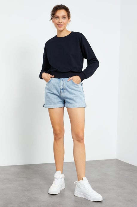 Damen Freizeit Crewneck Sweatshirt - Image 6