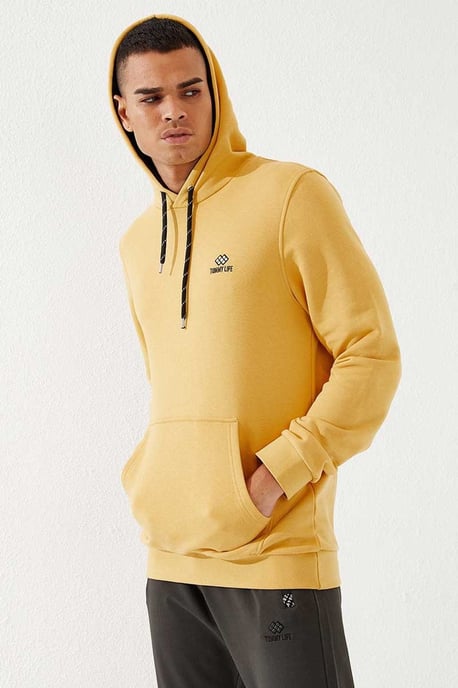 Herren Sweatshirt mit Kapuze und Tasche - Image 4