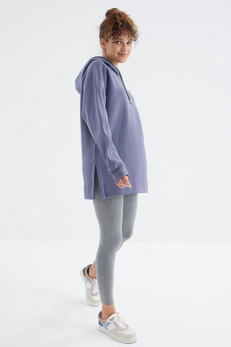 Übermaß Kapuzenpullover mit Tasche - Image 4