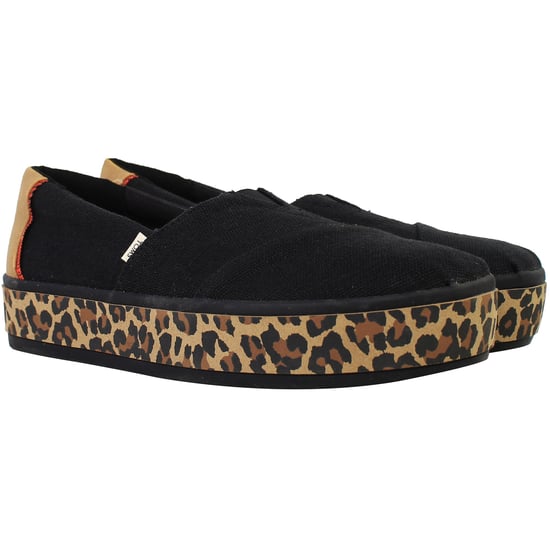 Toms Alpargata Boardwalk Damen schwarze Espadrilles - Image 2