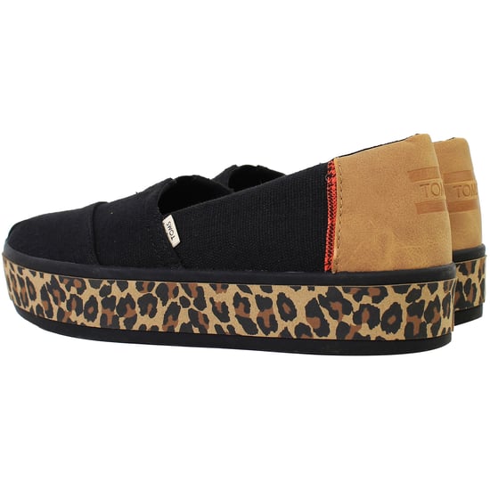 Toms Alpargata Boardwalk Damen schwarze Espadrilles - Image 3