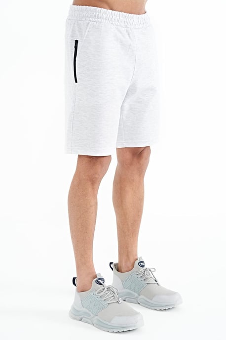 Herren Bedruckte Fleece-Sweatshorts - Image 6