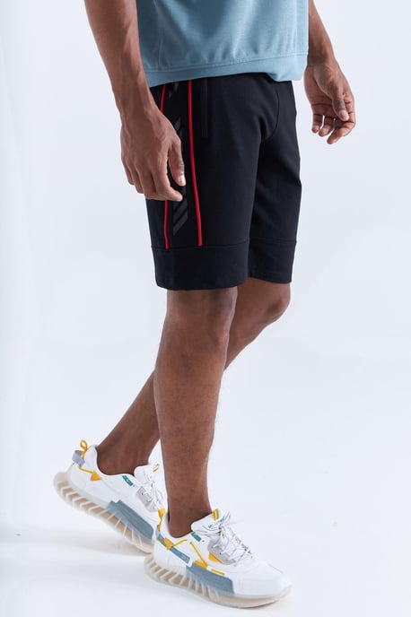 Herren gestreifte Jersey-Shorts - Image 6
