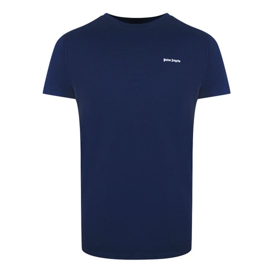 Kurzarm dehnbares T-Shirt in Marineblau - Image 1