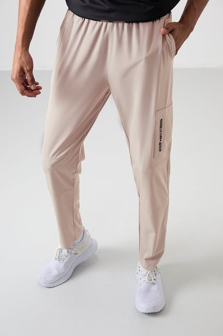 Herren Unifarbene Sweatpants zum Hineinschlüpfen - Image 1