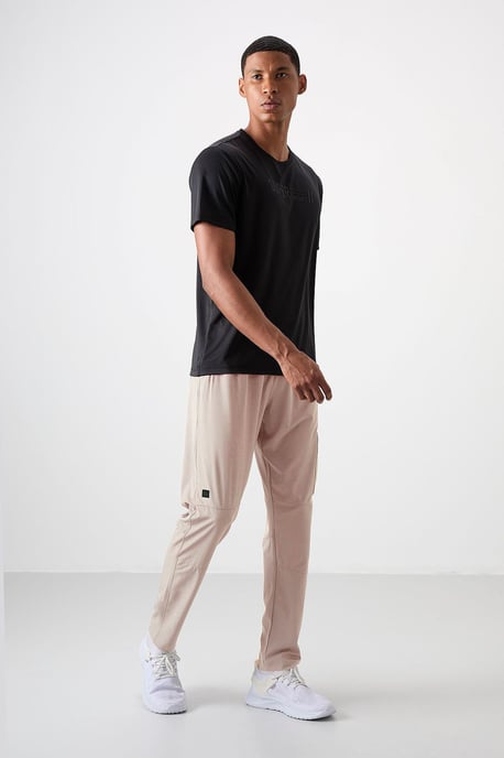 Herren Unifarbene Sweatpants zum Hineinschlüpfen - Image 2