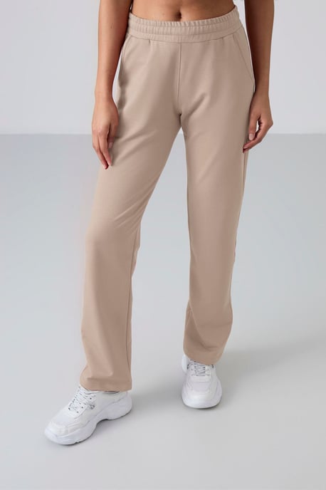 Damen Fleece-Sweatpants mit geradem Bein - Image 2