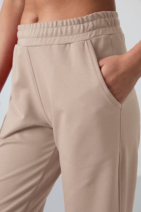 Damen Fleece-Sweatpants mit geradem Bein - Image 3