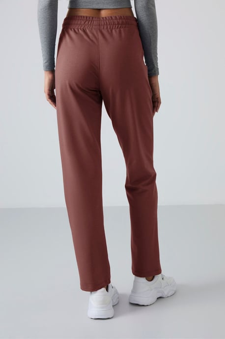Damen Fleece-Sweatpants mit geradem Bein - Image 5