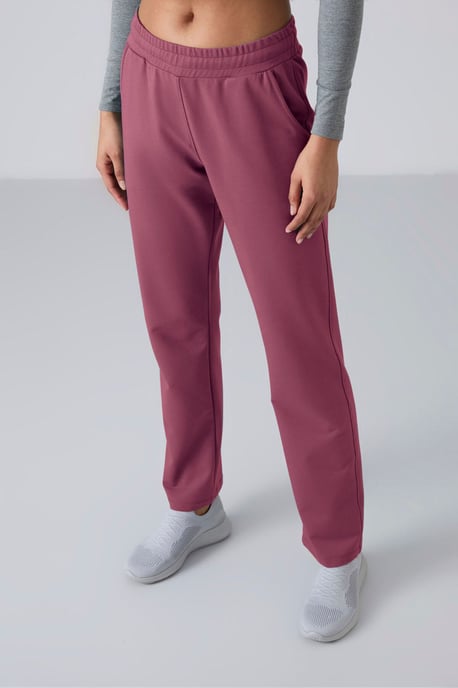 Damen Fleece-Sweatpants mit geradem Bein - Image 2