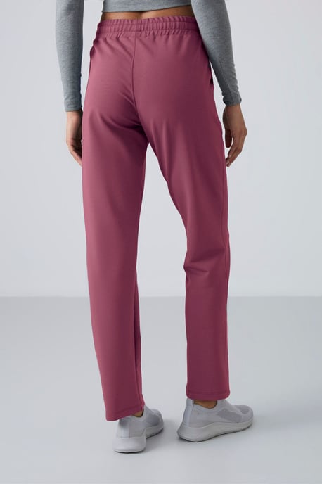 Damen Fleece-Sweatpants mit geradem Bein - Image 5