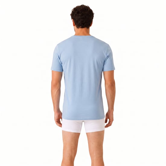 Boss 3er-Pack Kurzarm-Unterhemden für Herren, Modell 50532811 - Mehrfarbig - Image 4