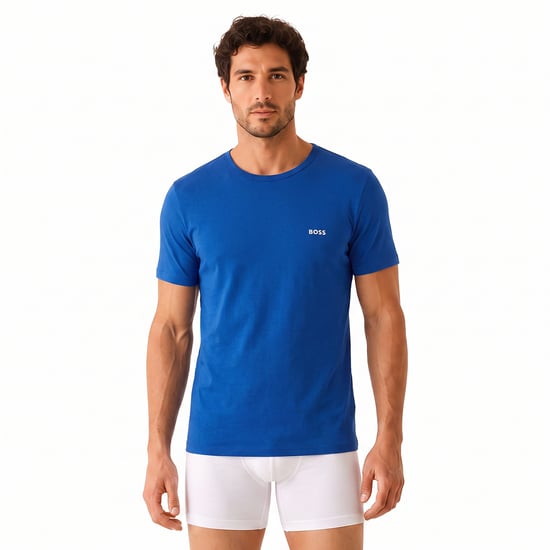 Boss 3er-Pack Kurzarm-Unterhemden für Herren, Modell 50532811 - Mehrfarbig - Image 5