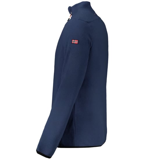 Norwegen 1963 Blau Polyester Herren Sweatshirt - Image 3