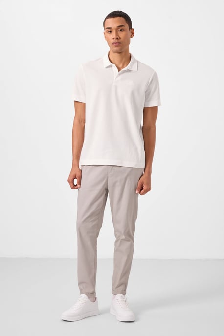 Herren Chinos mit geradem Schnitt aus Gabardine - Image 1