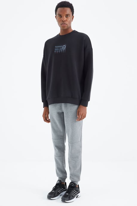 Herren Relaxed Fit Fleece Sweatpants - Image 4