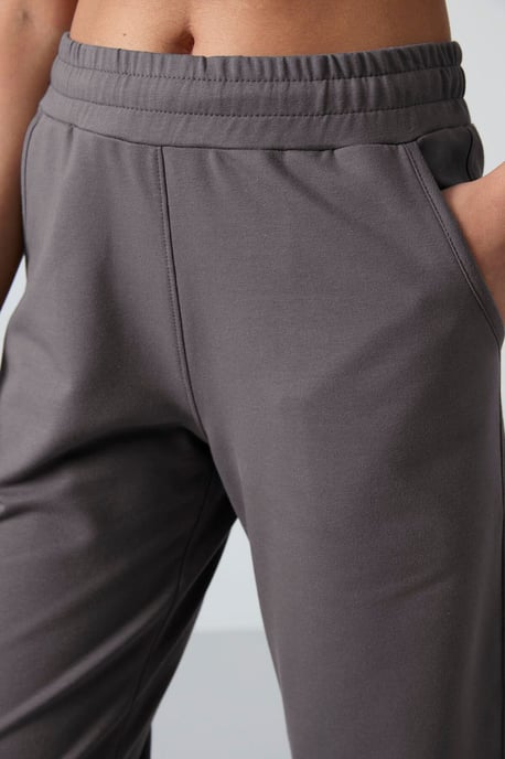 Damen Fleece-Sweatpants mit geradem Bein - Image 2