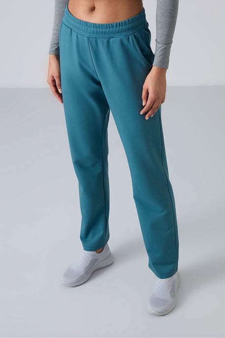 Damen Fleece-Sweatpants mit geradem Bein - Image 2