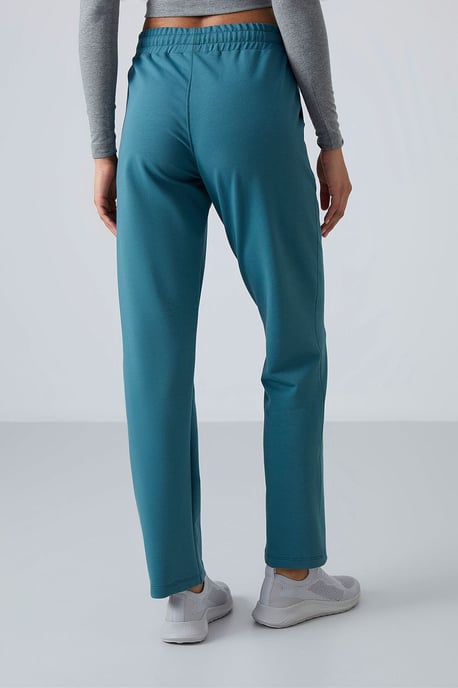 Damen Fleece-Sweatpants mit geradem Bein - Image 5