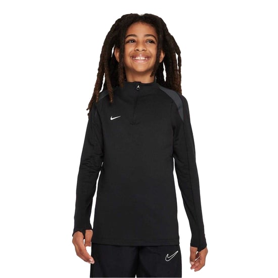 Nike - "Strike" Drill-Top für Kinder, mit kurzem Reißverschluss (Schwarz/Weiß) - Image 2