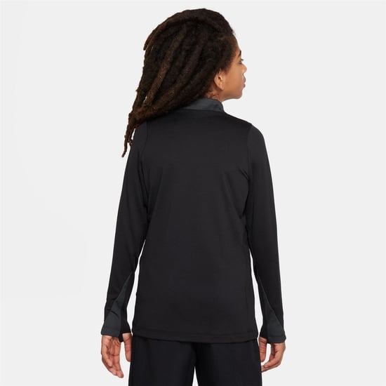 Nike - "Strike" Drill-Top für Kinder, mit kurzem Reißverschluss (Schwarz) - Image 2