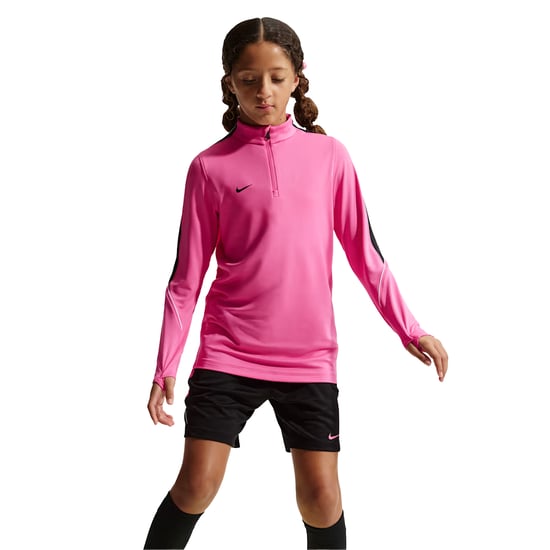Nike - "Strike" Drill-Top für Kinder, mit kurzem Reißverschluss (Pink/Schwarz) - Image 2
