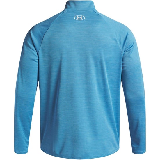 Under Armour - "Tech" mit halbem Reißverschluss Oberteil für Herren Strukturiert (Ätherisch Blau) - Image 4