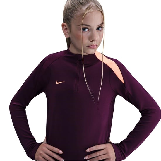 Nike - "Strike" Drill-Top für Kinder, mit kurzem Reißverschluss (Bordeaux) - Image 1