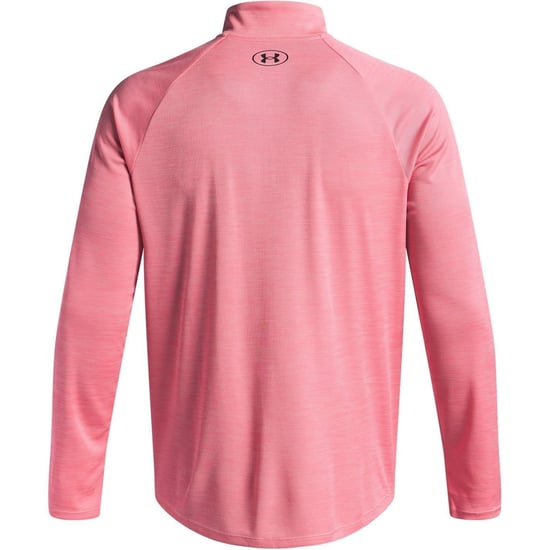 Under Armour - "Tech" mit halbem Reißverschluss Oberteil für Herren Strukturiert (Pink) - Image 2