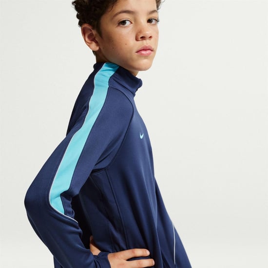 Nike - "Strike" Drill-Top für Kinder, mit kurzem Reißverschluss (Mitternachtsblau) - Image 2