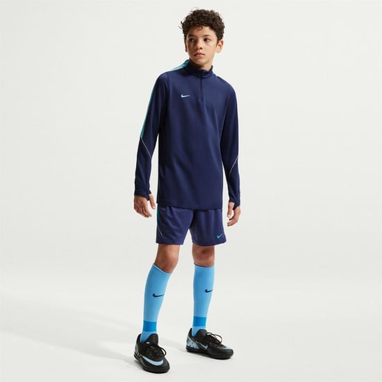 Nike - "Strike" Drill-Top für Kinder, mit kurzem Reißverschluss (Mitternachtsblau) - Image 5