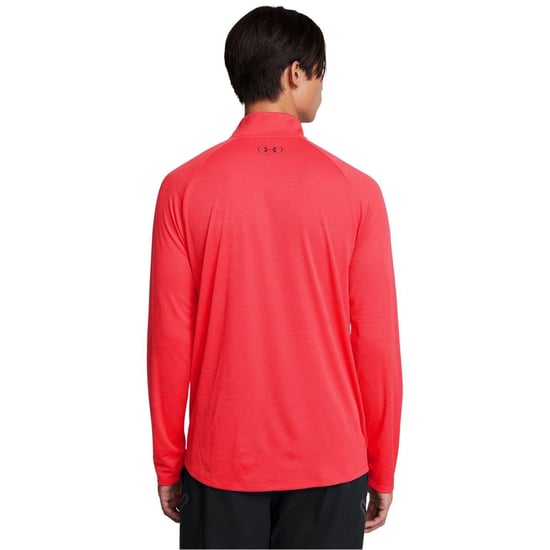 Under Armour - "Tech" mit halbem Reißverschluss Oberteil für Herren Strukturiert (Rot) - Image 3