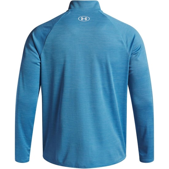 Under Armour - "Tech" mit halbem Reißverschluss Oberteil für Herren Strukturiert (Blau/Weiß) - Image 2