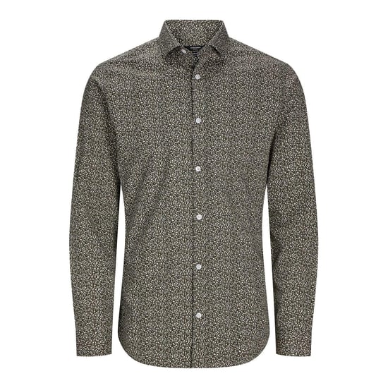 Jack And Jones - Hemd für Herren, Schmal, Langärmlig (Schwarzbraun) - Image 1