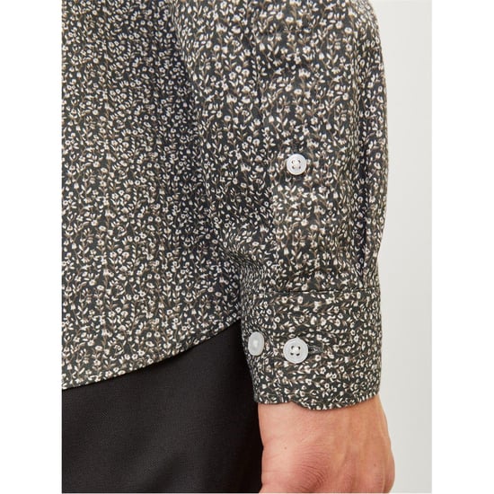 Jack And Jones - Hemd für Herren, Schmal, Langärmlig (Schwarzbraun) - Image 4