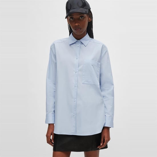 Hugo - Bluse für Damen, Übergroß (Leuchtend Lila) - Image 5