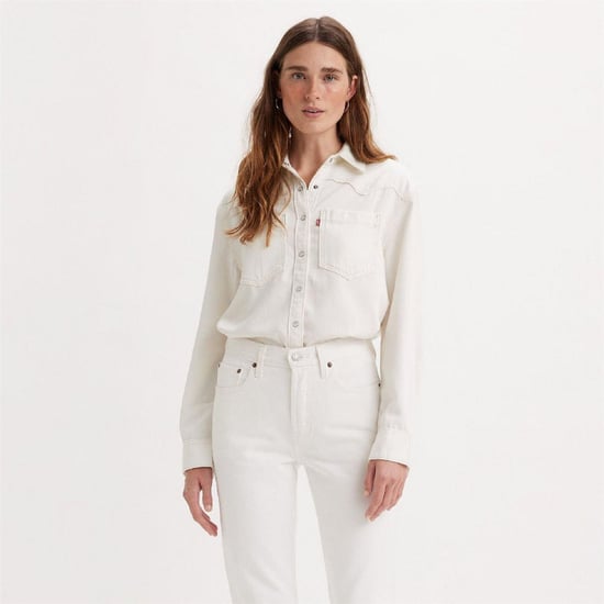 Levis - "Teodora" Hemd für Damen, Leicht, Denim (Weiß) - Image 2