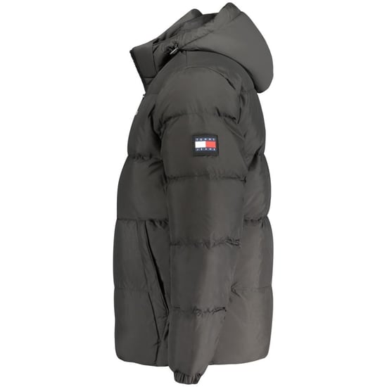 Tommy Hilfiger schwarze Polyester Herrenjacke - Image 3